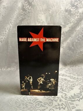 Rage Against the Machine Live In Concert VHS 1997 Sony 19V-50160 Uncensored Rare